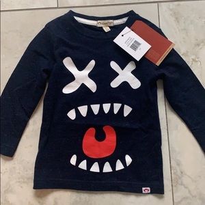 NWT Appaman ‘deep space’ long sleeve tee shirt, 2T